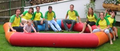 Team des Information Point Nauders